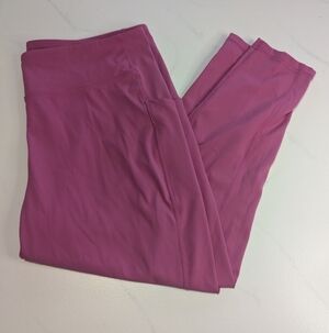 Plus Size Tek Gear Ultrastretch Pink High-Rise Side Pockets 7/8 Legging, 2X